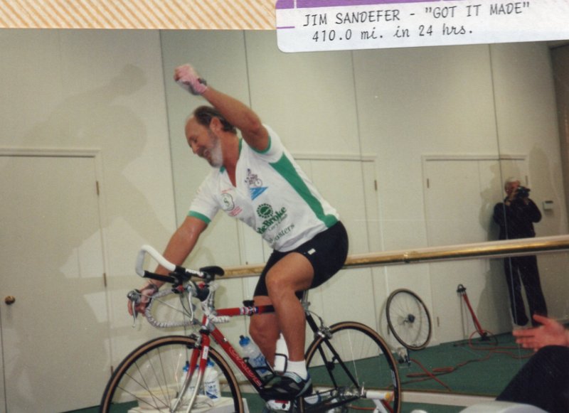 Ride - Dec 1993 - 24 Hour Endurance for Angel Tree - 19 -Finished 410 miles in 24 hours